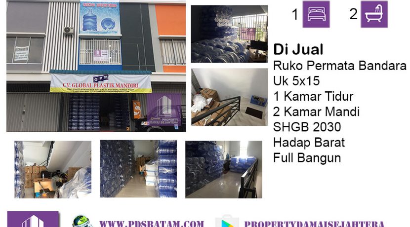 Ruko permata bandara 850jt