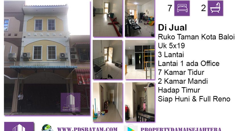 Ruko Taman kota baloi D 16