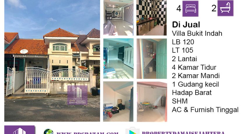 villa bukit indah 850juta negoy