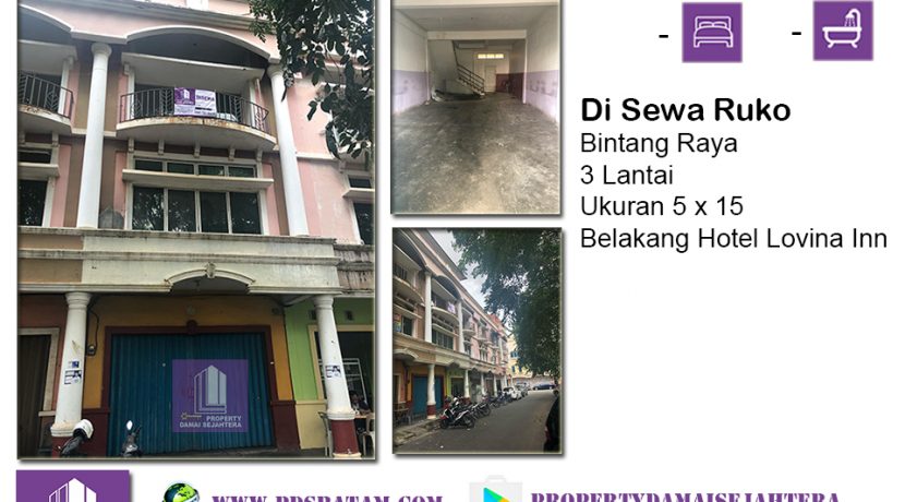 Sewa Ruko bintang raya hotel lovina inn