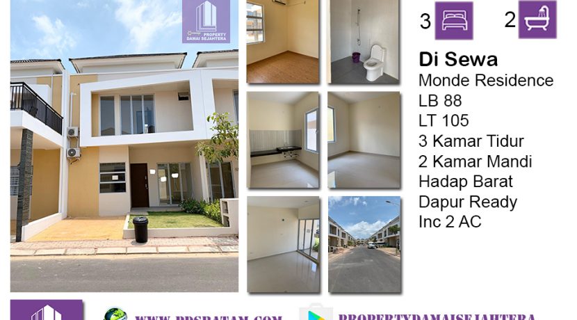 Monde Residence Sewa Apink 40jt