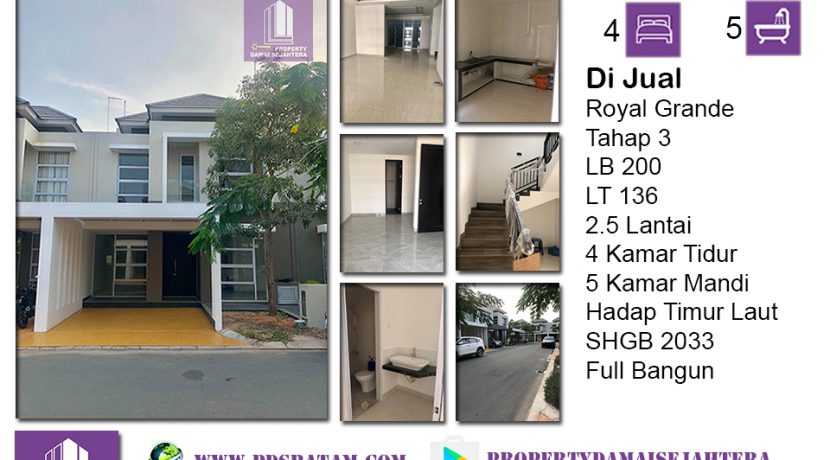 Royal Grande Tahap 3 2.85 M e no 5