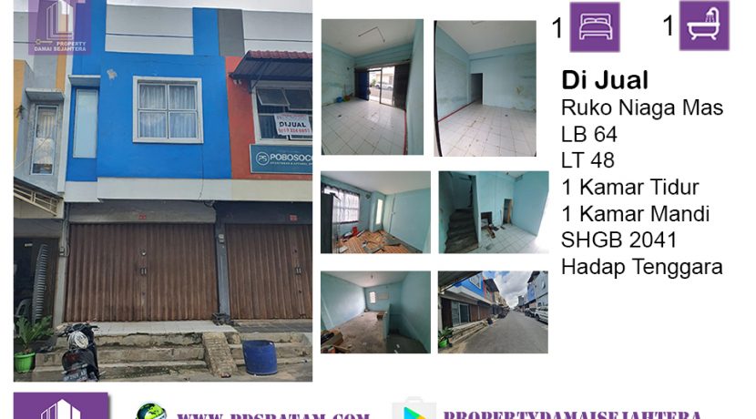 Ruko Niaga Mas 580 juta