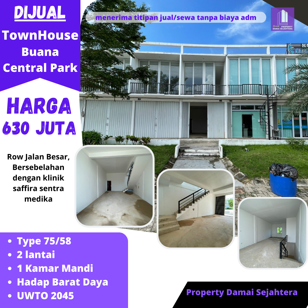 TownHouse Buana central park