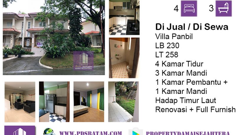 Villa panbil jual n sewa