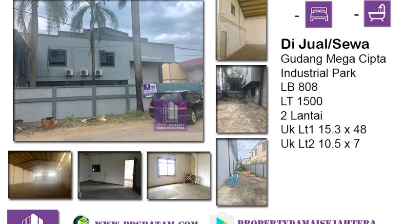 Gudang Batu ampar komp mega cipta industrial park